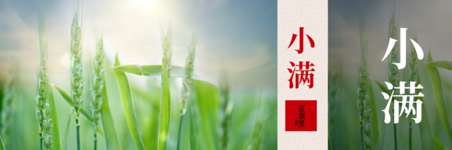 小滿 | 小得盈滿，祛濕固陽